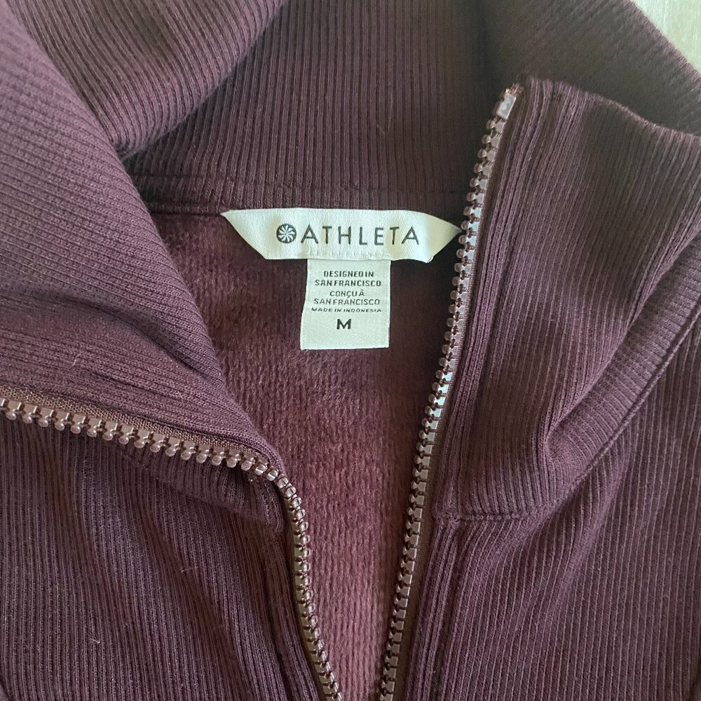 Athleta Cozy Karma 1/2 Zip Sweatshirt